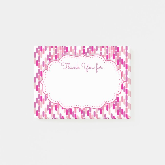 Thank You Sticky Notes (Front)