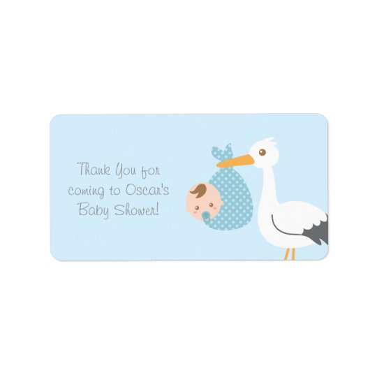 Thank You Stork Delivers Cute Baby Boy