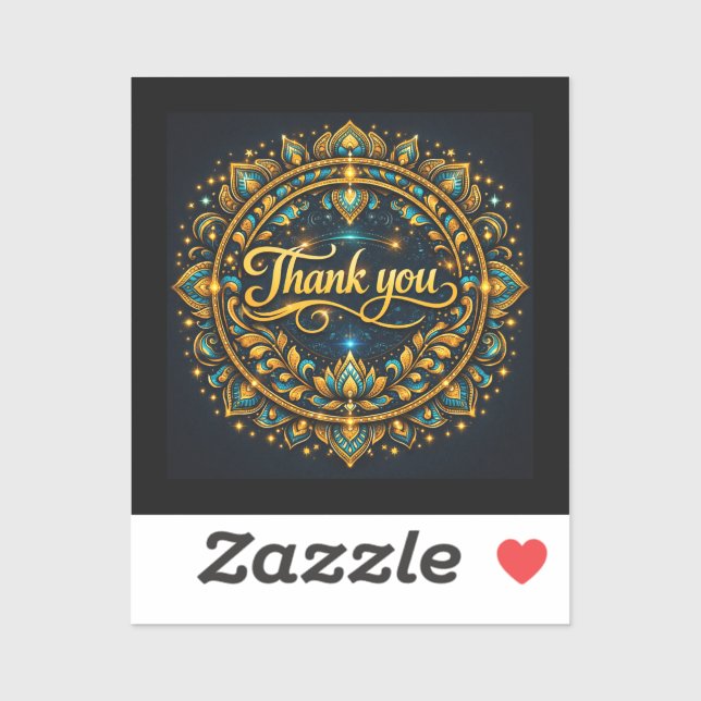 Thank You  | Stylish Gratitude Design (Sheet)