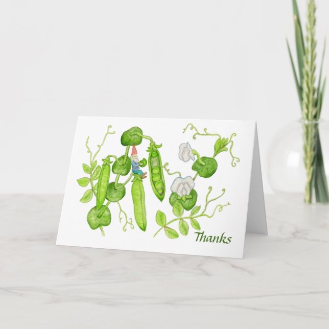 Thank You Sugar Pea card (Front)