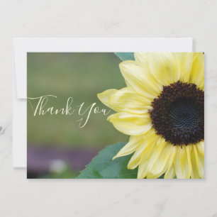 Thank You Sunflower Nurse Medical Staff Doctor Card