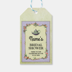 Thank you Tag Wonderland Teapot Bridal Shower