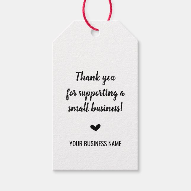 Thank you tags (Front)