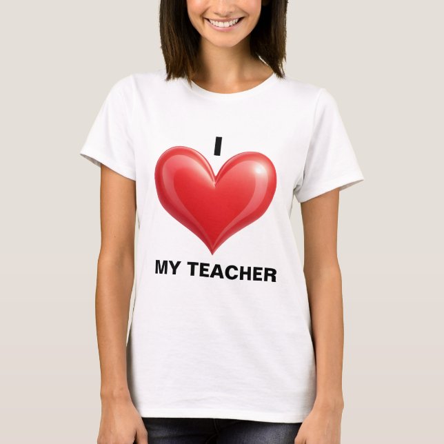 Thank You Teacher: A Heartfelt Tribute Design T-Shirt (Front)