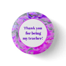 Thank You Teacher Appreciation Pink Purple Tie-Dye