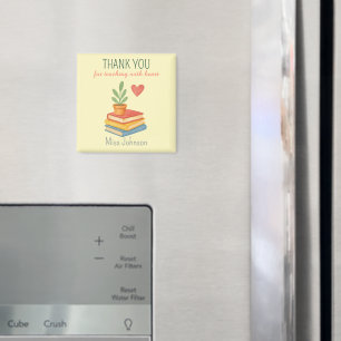 Thank You Teacher – Heartfelt Appreciation Gift Magnet
