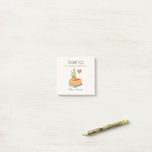 Thank You Teacher – Heartfelt Appreciation Gift -  Post-it Notes