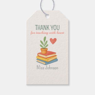 Thank You Teacher – Heartfelt Appreciation  Gift Tags