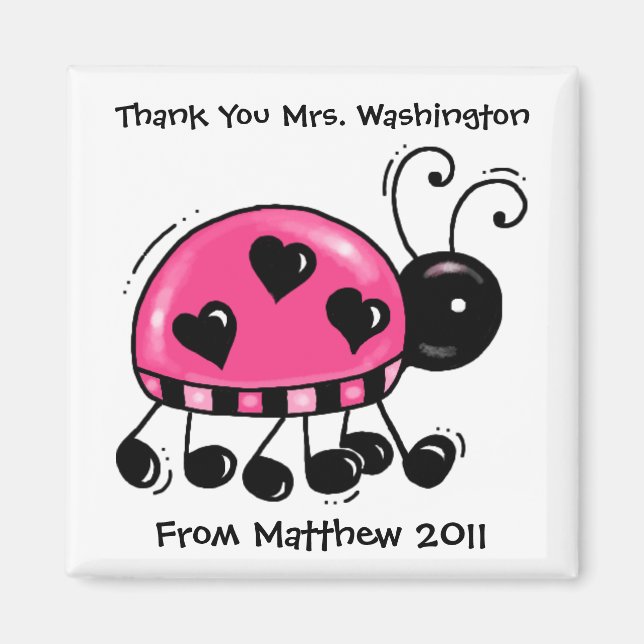 Thank You Teacher Magnet - SRF (Front)