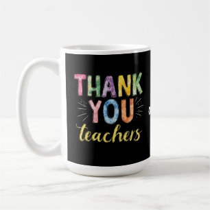 Thank You Teachers & Students Graduation Gift Coffee Mug