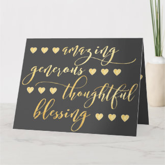 Thank You! Thank You Card