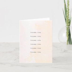 Thank You Thank You Thank You Card