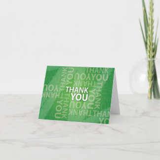 Thank You Thank You Thank You! Card
