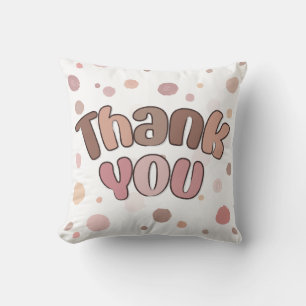 Thank you throw pillow