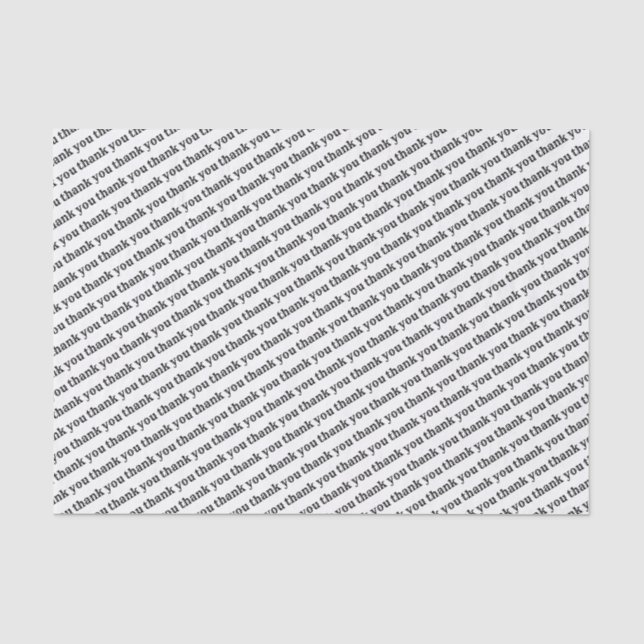Thank You Tissue Paper (Front)
