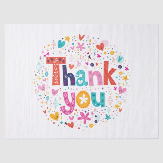Thank You Tissue Paper (Front)