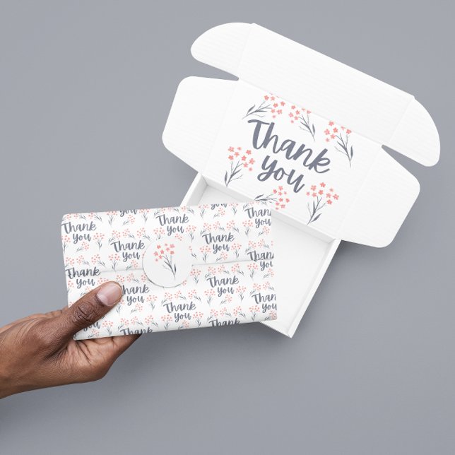 Thank You Tissue Paper (Show your gratitude with this lovely thank you tissue paper! )