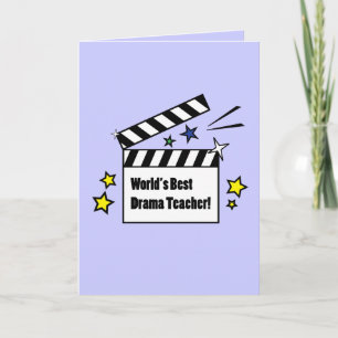 Thank You To My Drama Teacher: Play Card