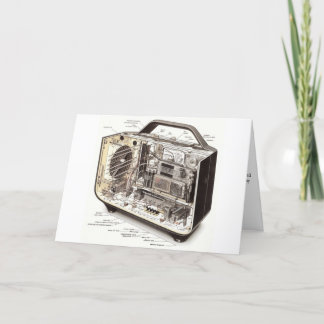 Thank you to my husband - radio card