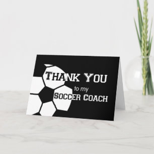 Thank You to my Soccer Coach