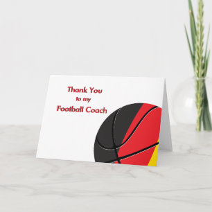 Thank You to my Soccer & Football Coach