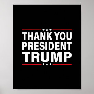 Thank You Trump Poster