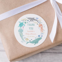 Thank You Under The Sea Baby Shower