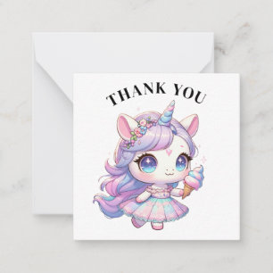 Thank you Unicorn Card