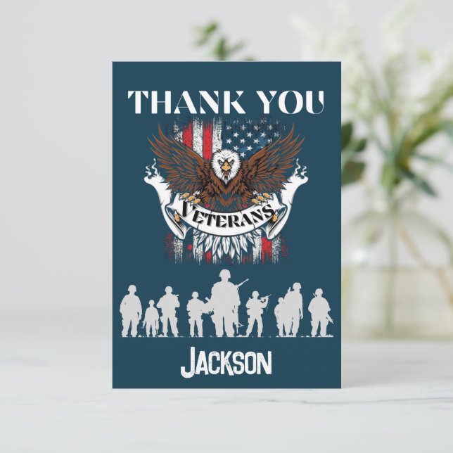 Thank you us veterans memorial honour,, (Standing Front)