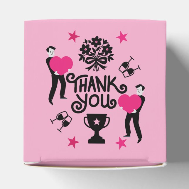 Thank You Very Much Favor Box (Top)