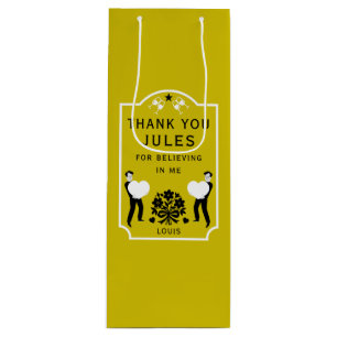 Thank You Very Much Wine Gift Bag