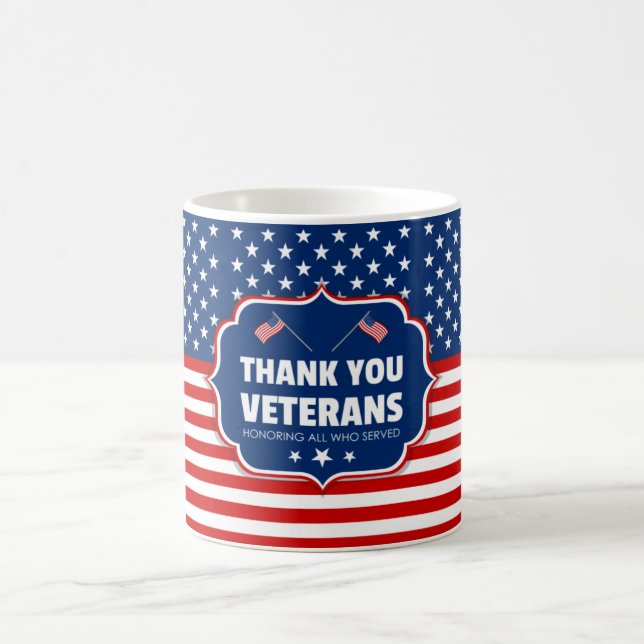 Thank You Veterans Coffee Mug (Center)