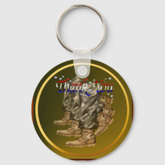 Thank You Veterans Keychains