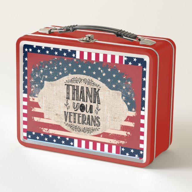 Thank You Veterans Lunch Box (Front)