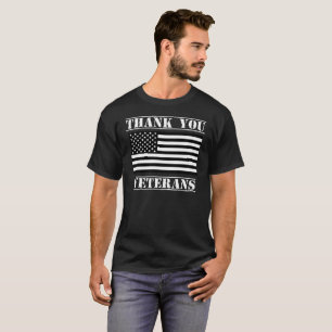 Thank You Veterans Patriotic Veterans Day Shirt
