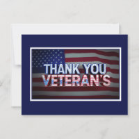 Thank you Veterans