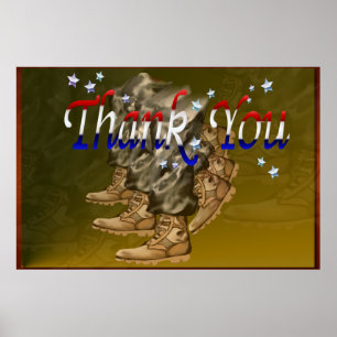Thank You Veterans-Posters Poster