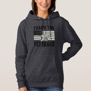 Thank You Veterans Vintage Flag Soldier Shirt Desi
