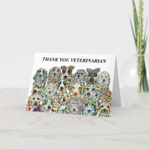 Thank You Veterinarian Card