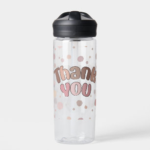 Thank you water bottle