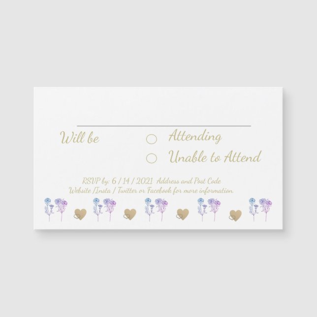 Thank You Wedding Simple Elegant Cards (Front)