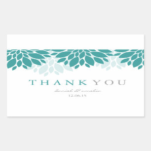 Thank You Wedding Stickers Wedding