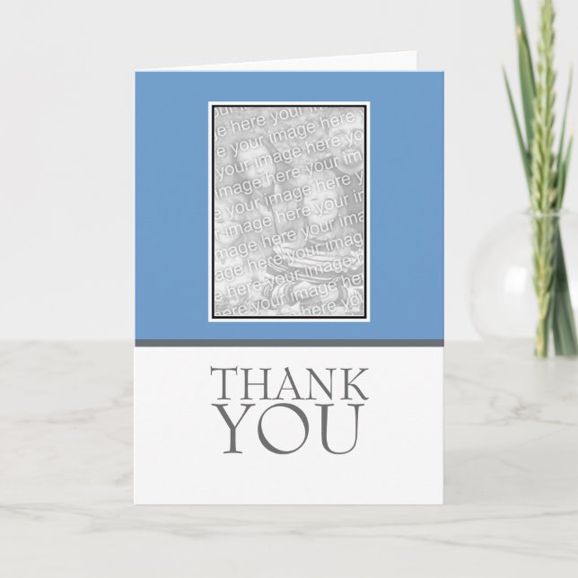 Thank you with photo card (Front)