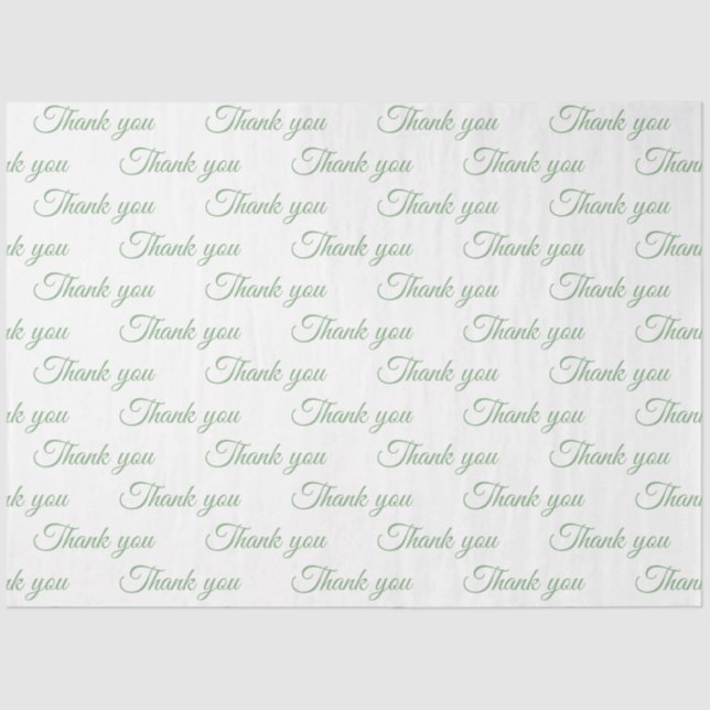 Thank you Wrapping paper  (Front)