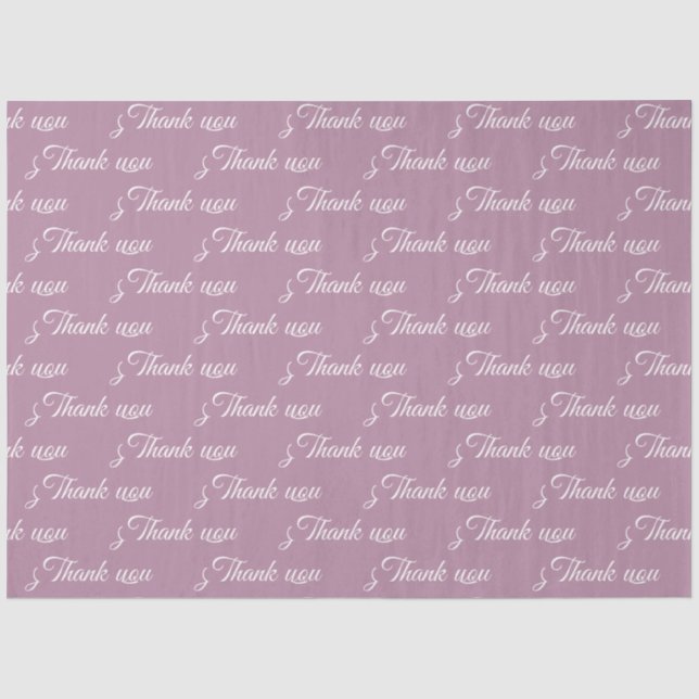 Thank you Wrapping paper  (Front)