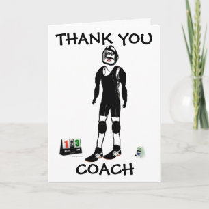 Thank You Wrestling Coach