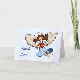 Thank You!  You're An Angel! You Card
