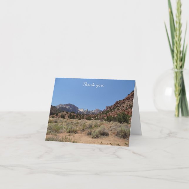 Thank You - Zion Card (Front)
