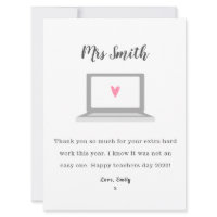 Flat Greeting Card