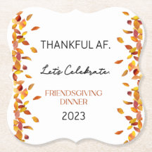 Thankful AF set of 6